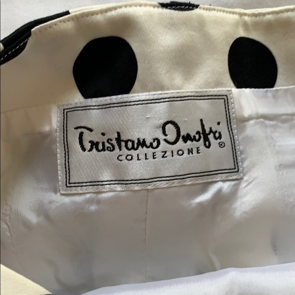 Tristano Onofri polka dots dress italian designer - Picture 3 of 11